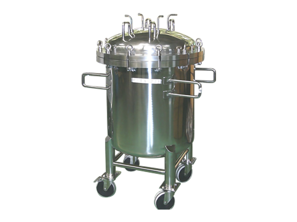 蒸気滅菌できる薬液調製タンク【採用事例】