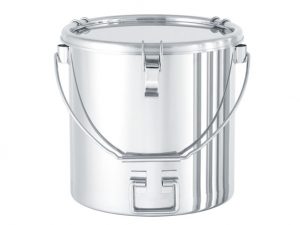 吊り下げ式下部折りたたみ取っ手付密閉容器(クリップ式)【CTBDF】