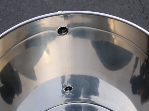 レベル計の内面