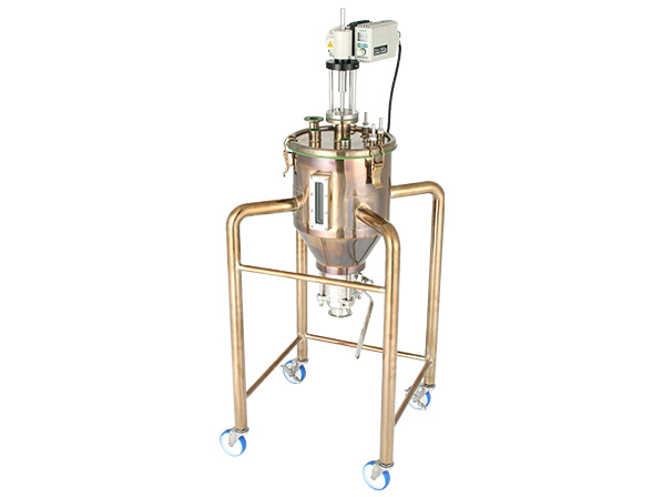 ホッパー形状の撹拌装置の例