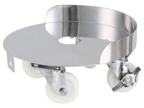 台車の底に穴加工や切り欠き加工