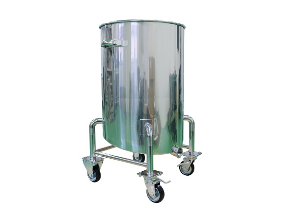 ペンキ分散工程用片テーパー型容器【採用事例】