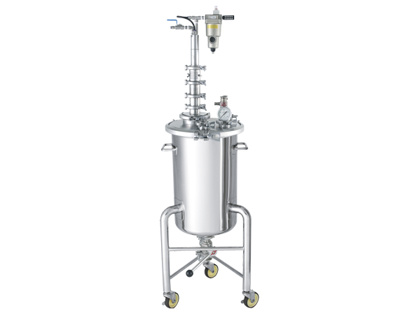 圧力容器+ジャケット+撹拌機