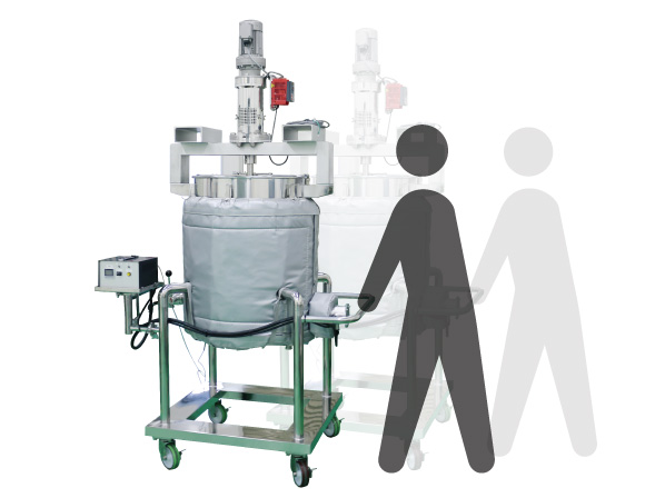 ワックス溶解ヒーターユニット