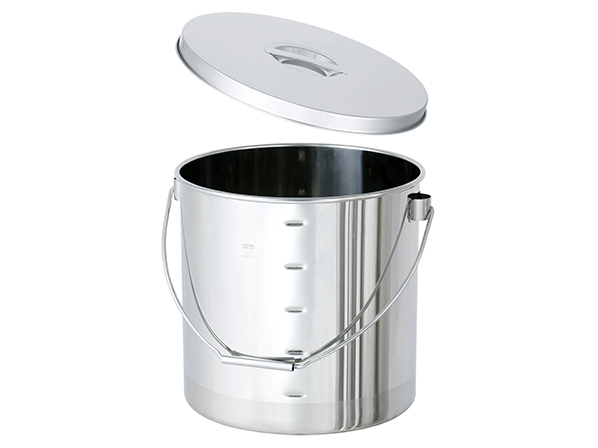 【新製品】計量や投入に!目盛付ステンレス容器