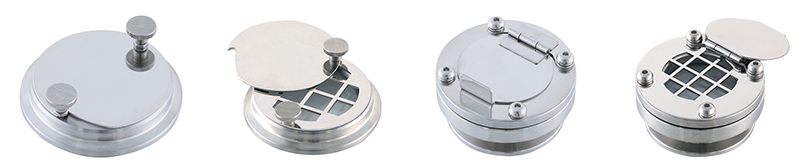 【新製品】窓部の破損防止に|保護カバー付のぞき窓