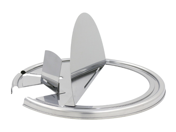 【特注事例】洗浄しやすい開閉蓋(投げ込みヒーター付き撹拌タンク用)