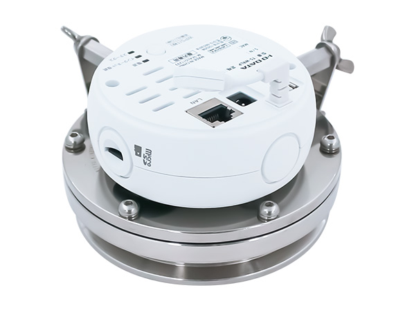 【新製品】遠隔で容器内部をモニタリングできる|カメラ付のぞき窓