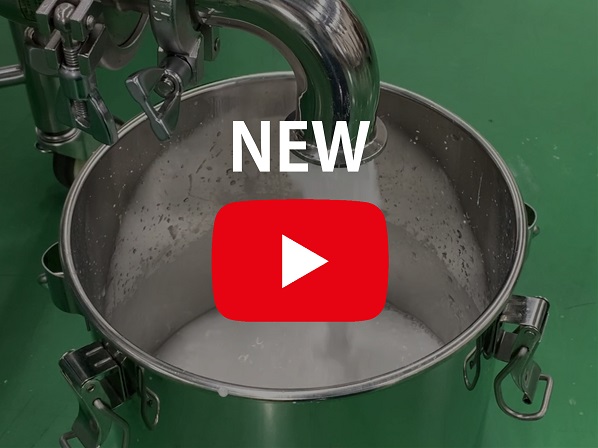 【沈殿しやすい材料の排出|KTTX】動画を公開しました