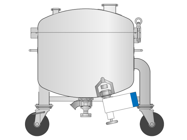 【新製品】異物混入対策に特化した下部撹拌ユニット