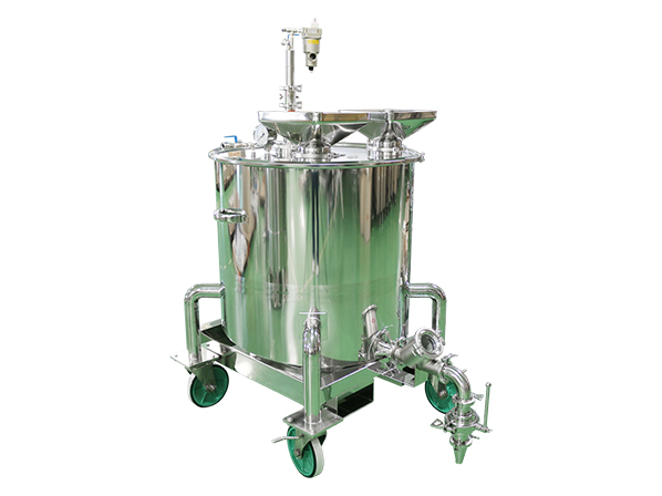 【採用事例】樹脂の希釈を内製化する撹拌ユニット